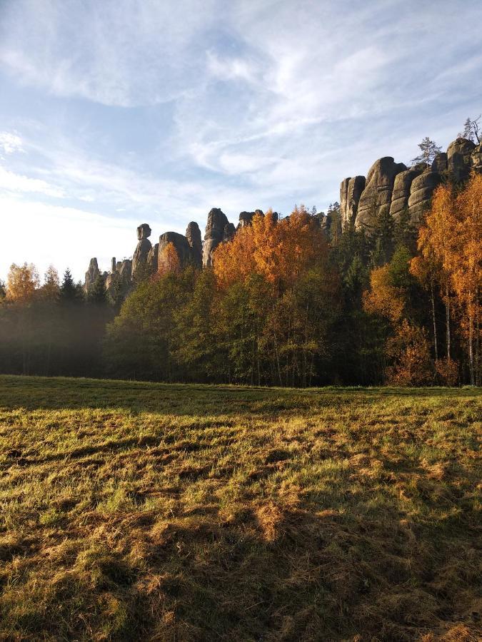 Penzion Adrspach " U Kozaru " Hotell Teplice nad Metují Exteriör bild