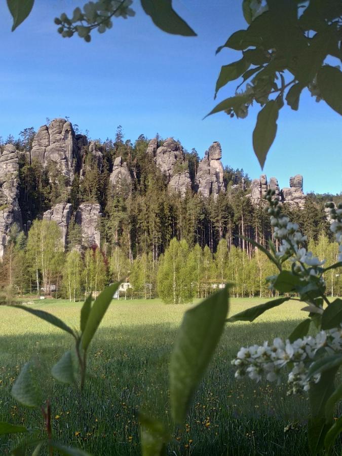 Penzion Adrspach " U Kozaru " Hotell Teplice nad Metují Exteriör bild