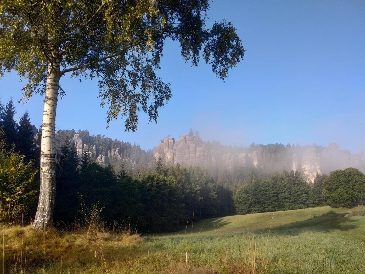 Penzion Adrspach " U Kozaru " Hotell Teplice nad Metují Exteriör bild