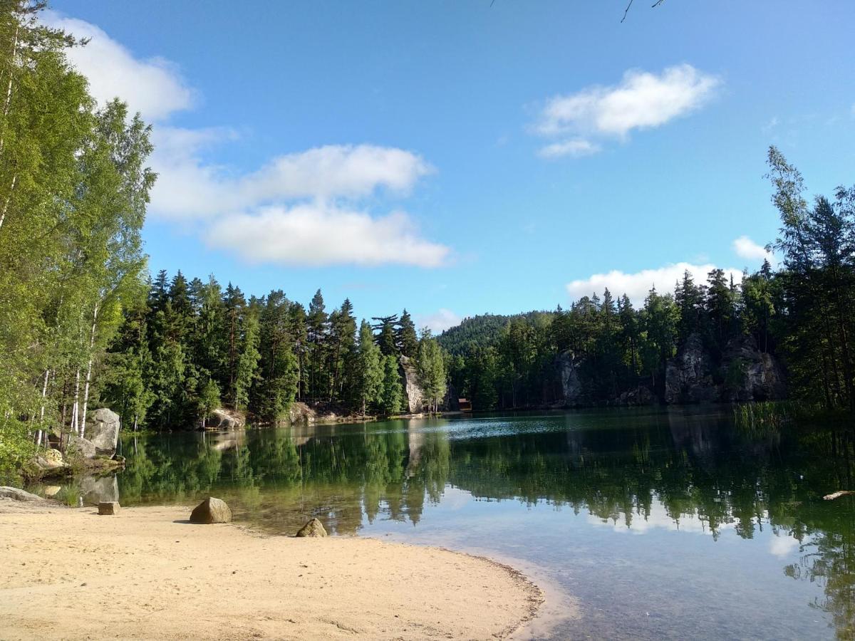 Penzion Adrspach " U Kozaru " Hotell Teplice nad Metují Exteriör bild