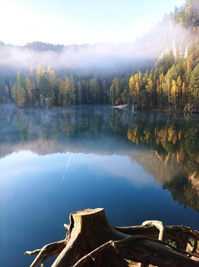 Penzion Adrspach " U Kozaru " Hotell Teplice nad Metují Exteriör bild