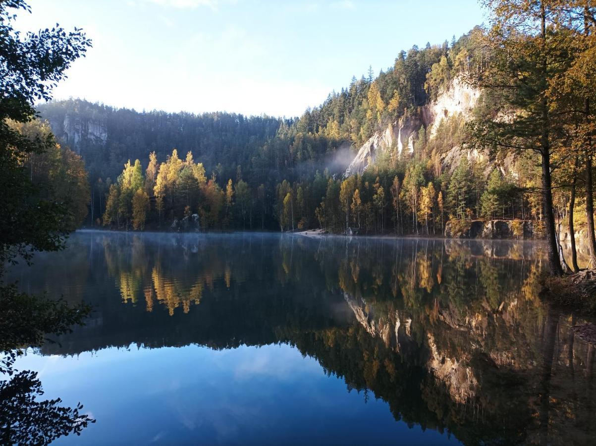 Penzion Adrspach " U Kozaru " Hotell Teplice nad Metují Exteriör bild