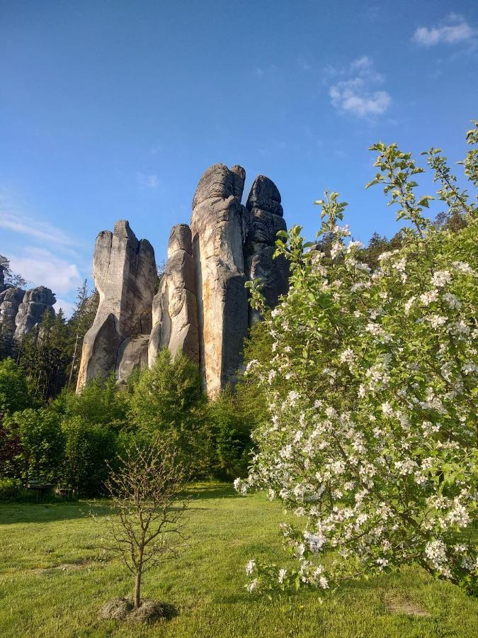 Penzion Adrspach " U Kozaru " Hotell Teplice nad Metují Exteriör bild